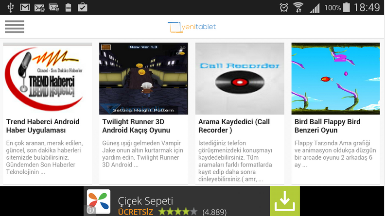 Android Haber Uygulaması