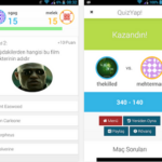 Android Online Bilgi Yarışması Uygulaması QuizYap
