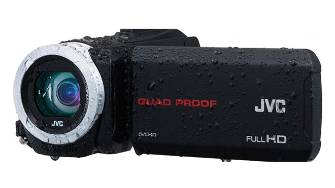 JVC Suya Dayanıklı İki Yeni Kamerasını Tanıttı