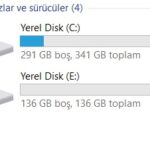 Yerel Disk Adı ve Harfini Değiştirme