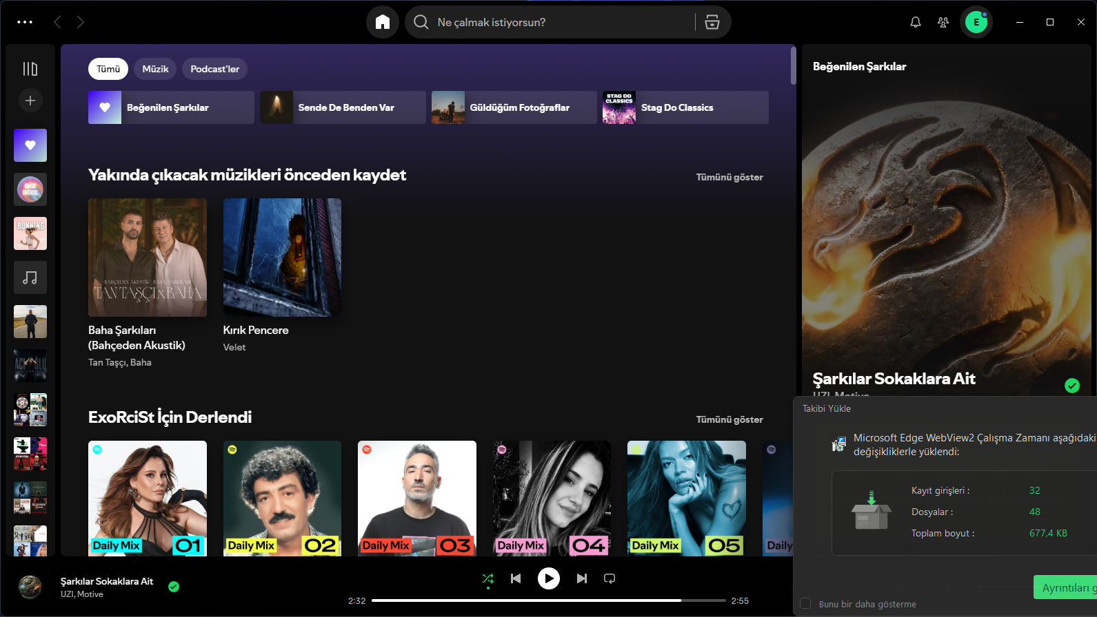 Spotify güvenli kurulum adımlarını gösteren infografik