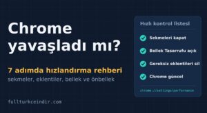 Chrome Yavaşladı mı? Tarayıcıyı Hızlandırmak İçin 7 Çözüm