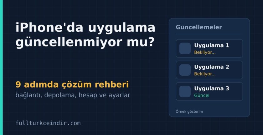 iPhone’da Uygulama Güncellenmiyor mu? 9 Adımda Çözüm iPhone’da Uygulama Güncellenmiyor mu? 9 Adımda Çözüm
