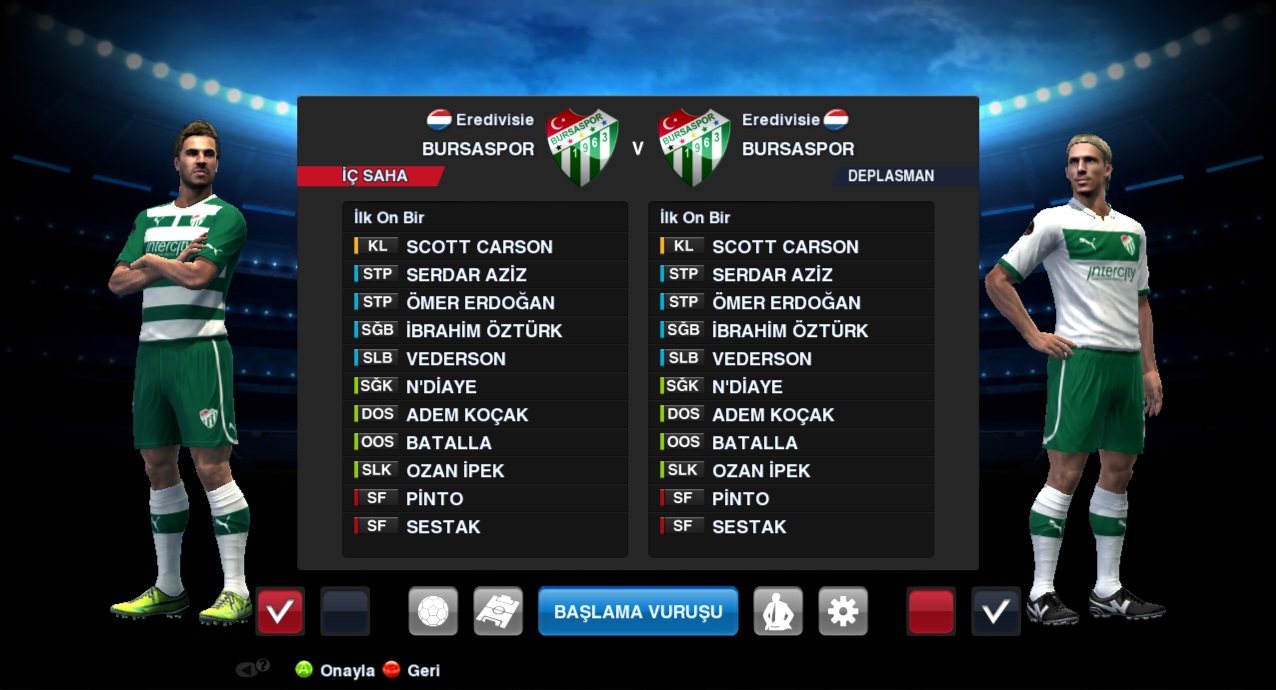 Pes 2013 Türkiye ligi